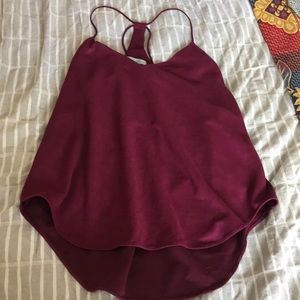 Spaghetti strap tank top